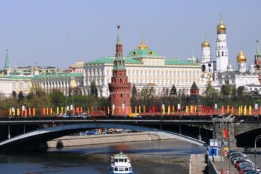 Zicht op Moskou, Rusland