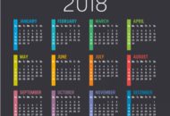 Kalender 2018