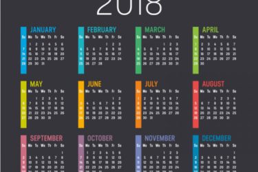 Kalender 2018