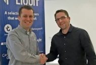 Roel van Bueren, Rovabu Software (links) en Peter Hermeling (Liquit)