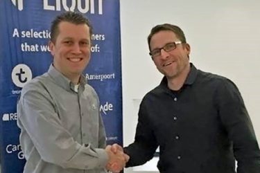 Roel van Bueren, Rovabu Software (links) en Peter Hermeling (Liquit)