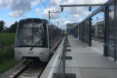 Testrit op de Hoekse Lijn