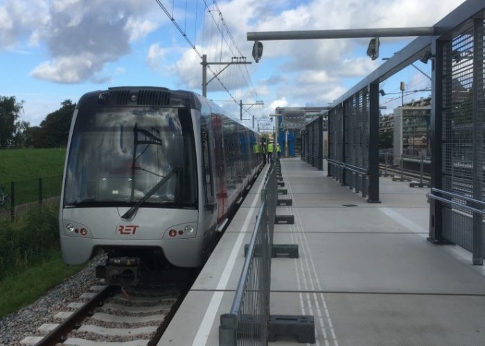 Testrit op de Hoekse Lijn