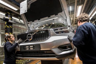 Autofabriek fabriek auto
