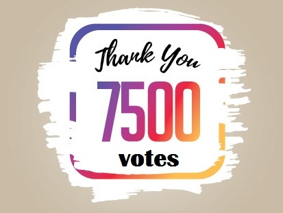 7500 votes stemmen