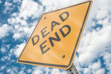 stop gedaan over dead end