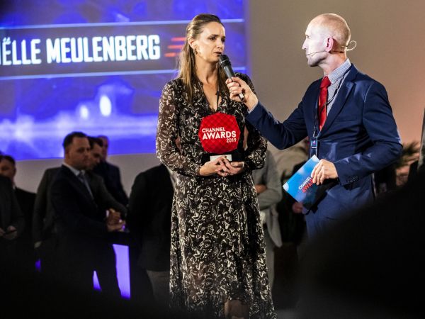 Channel Awards 2019 winnaar Daniëlle Meulenberg Sales Personality of the Year