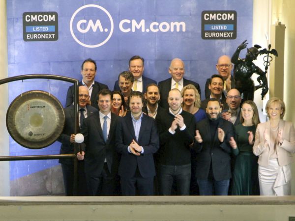 CM.com aan de beurs Euronext