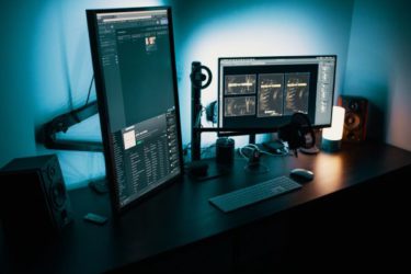 personal computer desktop thuiswerk