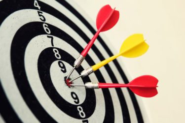 Bulls eye, triple a, roos, darts, darten