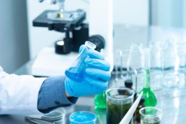 labo onderzoek microscoop
