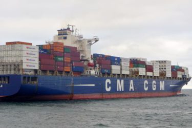vrachschip containers