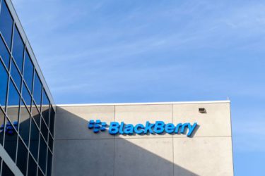 Blackberry logo office kantoor