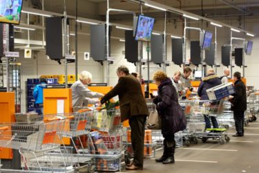 Supermarkt kassa