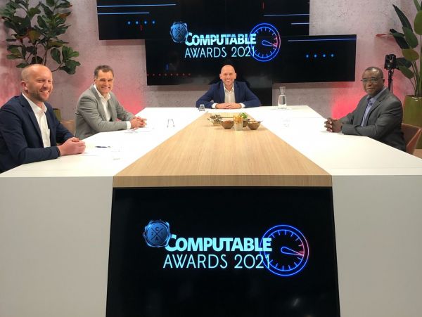 Juryberaad Grootzakelijk project Computable Awards 2021 in Jaarbeurs Studio