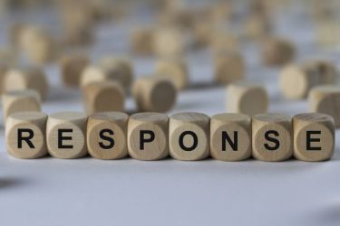 Reageren response