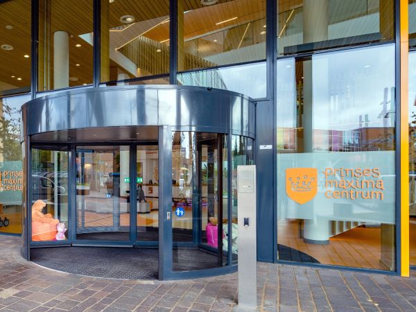Ingang van het Prinses Máxima Centrum