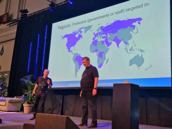 Cybersec Europe Eddy Willems en Righard Zwienenberg