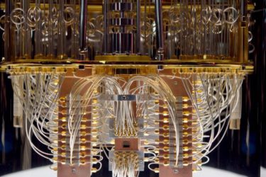 Foto van quantumsysteem IBM