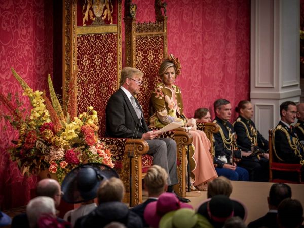 Troonrede 2024 koning Willem-Alexander [Beeld © Ministerie van Financiën]