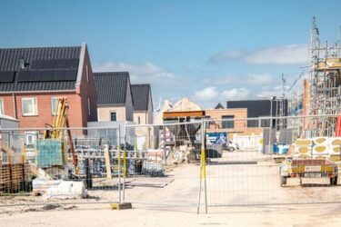 Bouwplaats, Urk, 2020