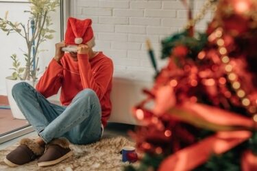 Kerst, boos, teleurstelling, ruzie