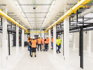 Vertivs fabriek voor modulaire datacenters nabij Zagreb.