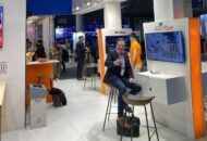 Eurofiber-stand op MWC 2024 (Oranje-paviljoen)