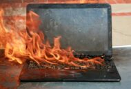 Laptop in brand