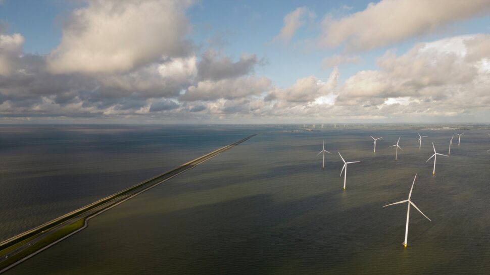 Afsluitdijk Windmolenpark Noorden