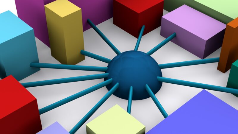 Netwerk, hub, organisaties