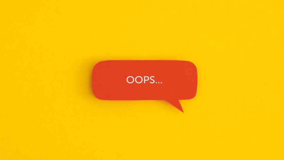 datalek oops kleine fout