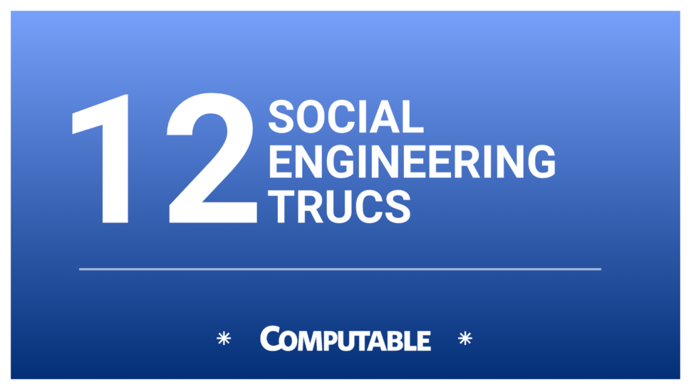 12 social engineering trucs