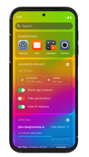 Screenshot eOS